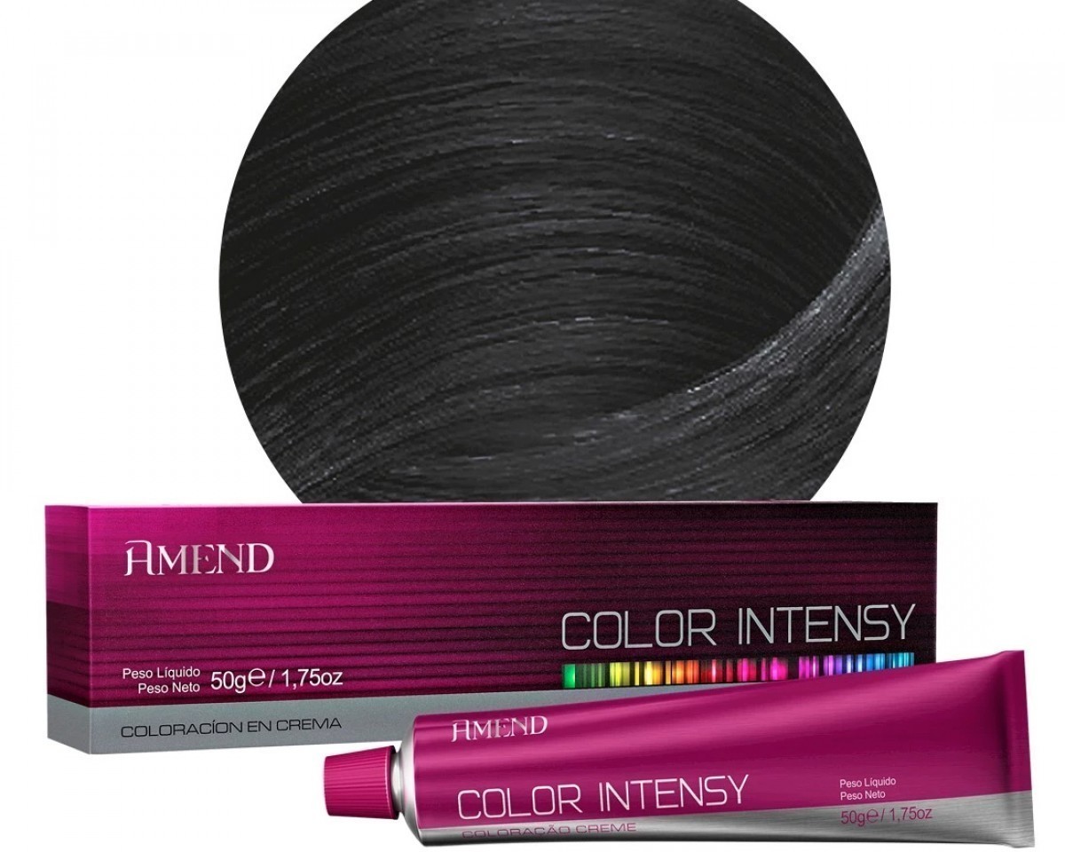 Hair Color 2.1 Bluish Black Color Intensy Amend - 50g
