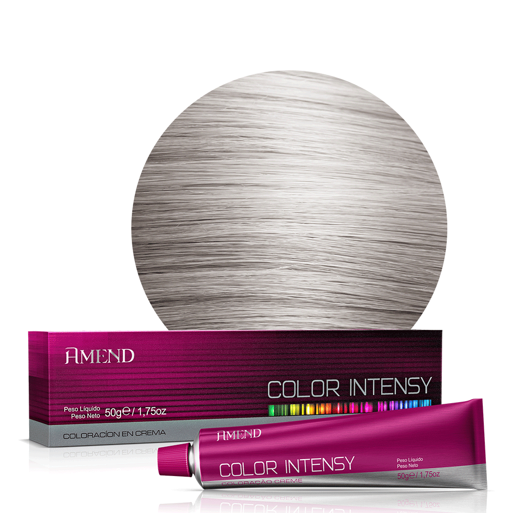 Coloración 12.1 Rubio Claro Ceniza Especial Amend Color Intensy 50G