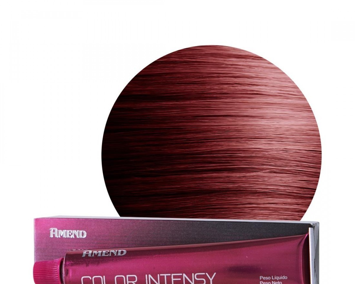 Hair Color 4.66 Medium Intense Red Brown Color Intensy Amend - 50g