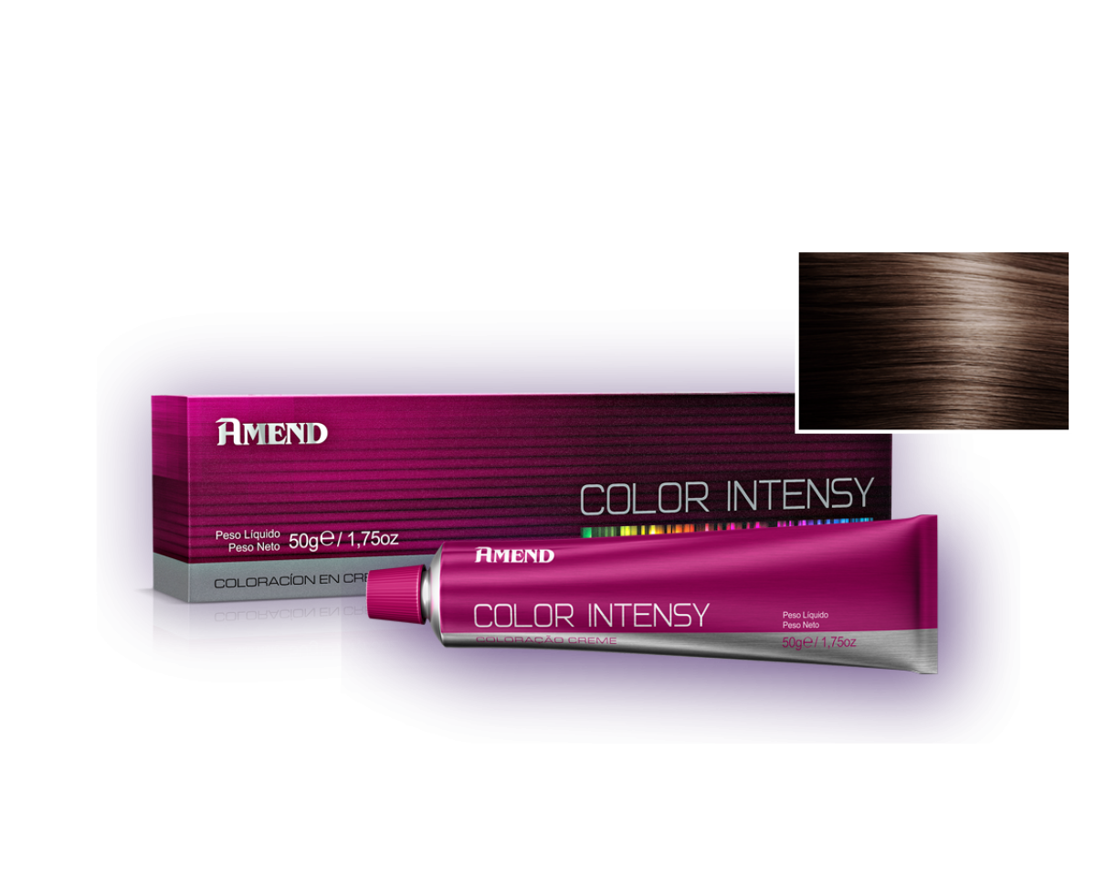 Hair Color 4.77 Medium Intense Brown Color Intensy Amend - 50g
