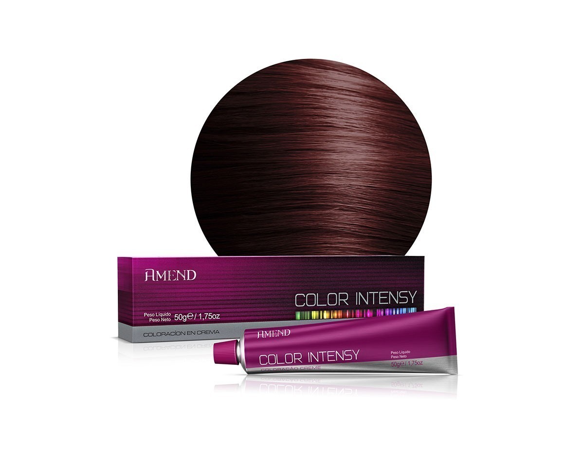 Hair Color 5.66 Intense Red Light Brown Color Intensy Amend - 50g