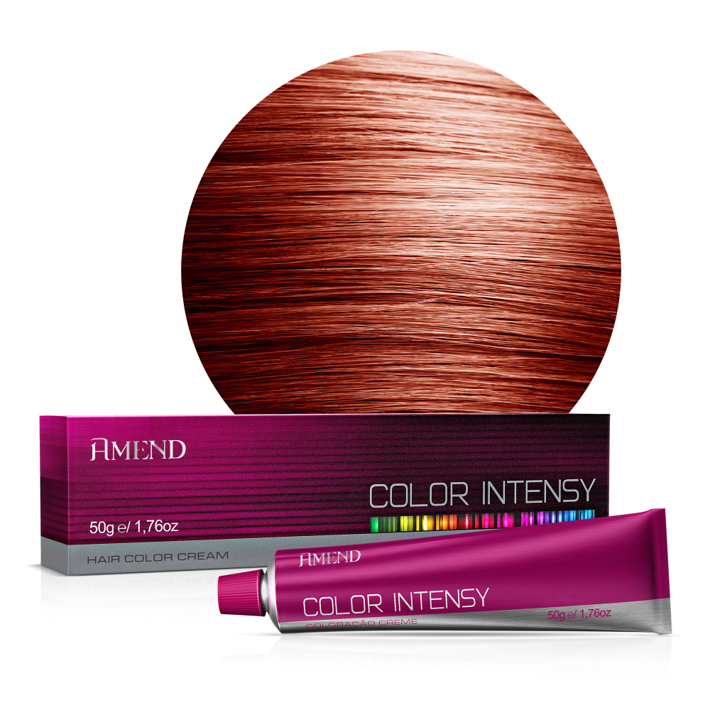 Coloración 7.46 Rubio Medio Cobre Rojizo Amend Color Intensy 5