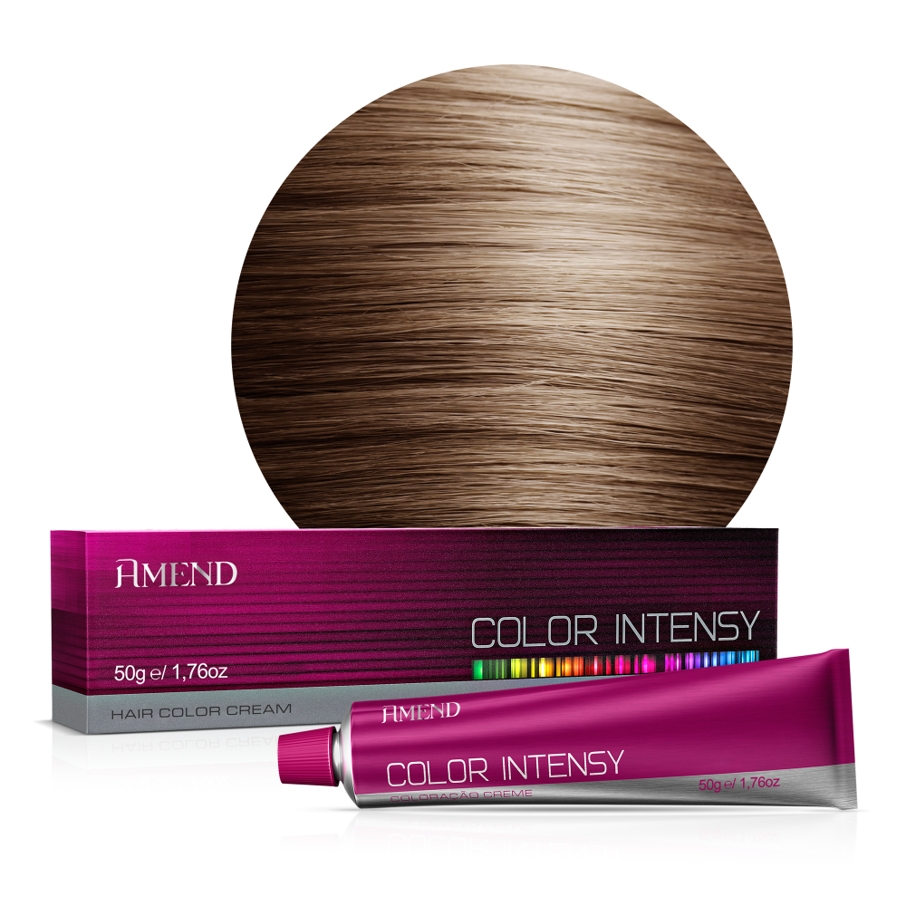 Coloración 7.7 Rubio Medio Marrón Amend Color Intensy 50G