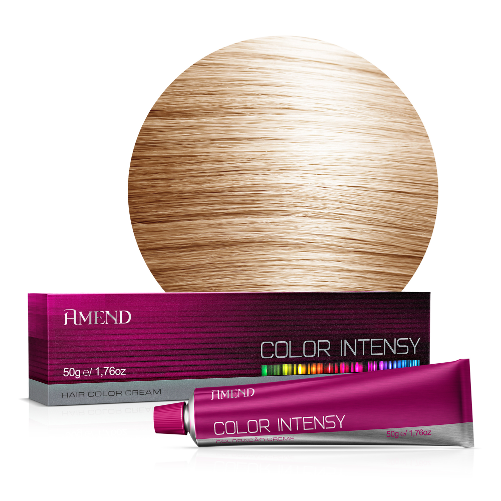 Coloración 9.0 Rubio Muy Claro Amend Color Intensy 50G