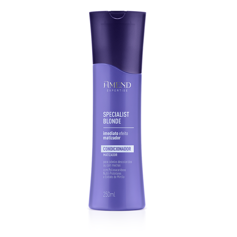 Condicionador Matizador Amend Expertise Specialist Blonde 250ml
