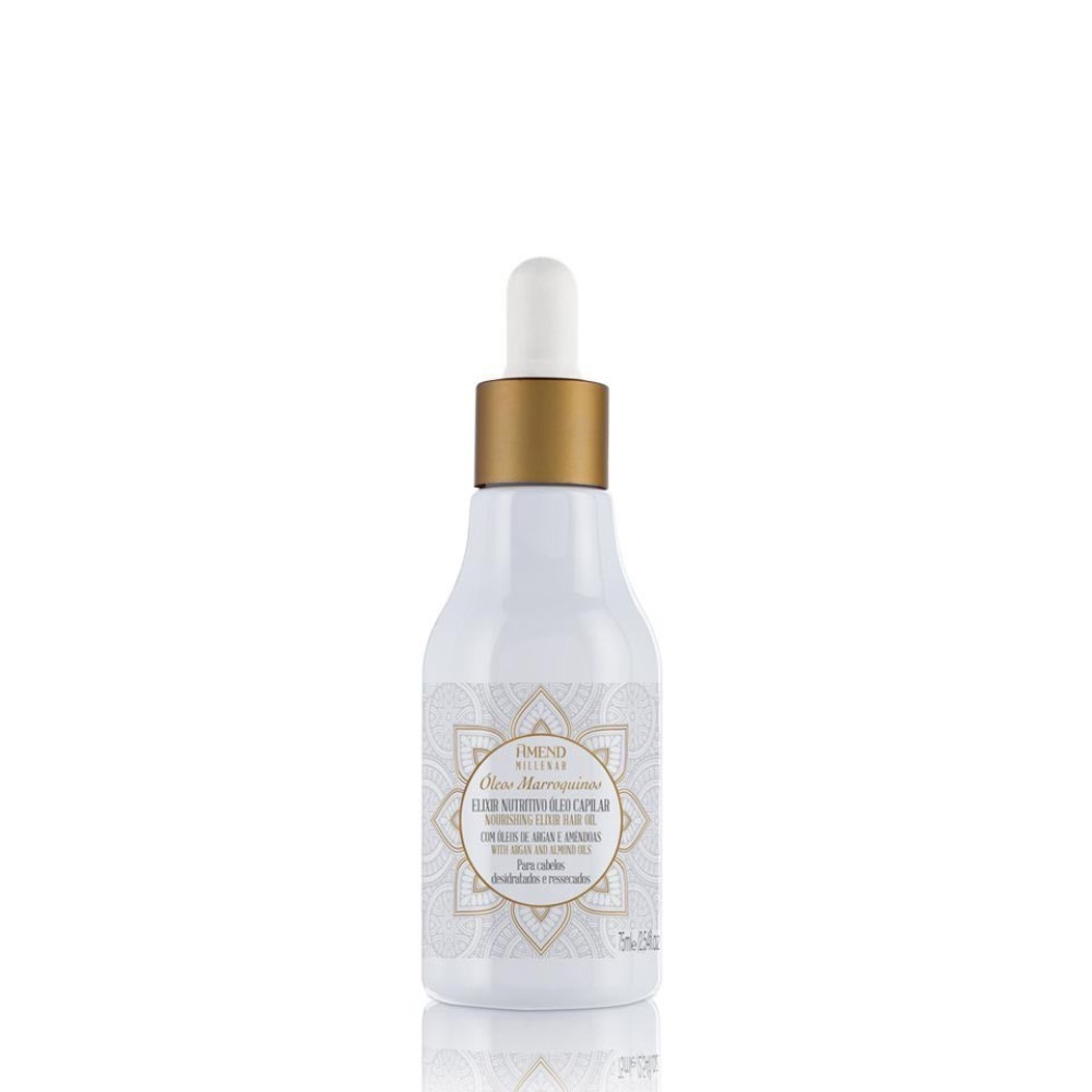 Elixir Nutritivo Aceite Capilar Amend Millenar Óleos Marroquinos 75ml