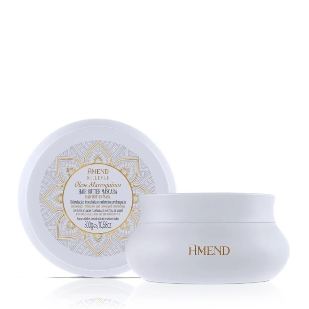 Hair Butter Máscara Amend Millenar Óleos Marroquinos 300g
