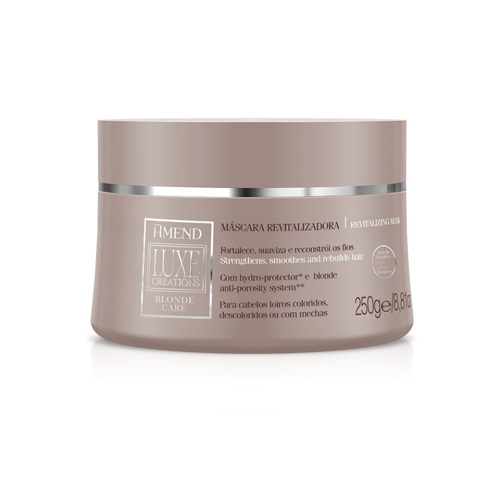 Máscara Amend Luxe Creations Blonde Care 250g
