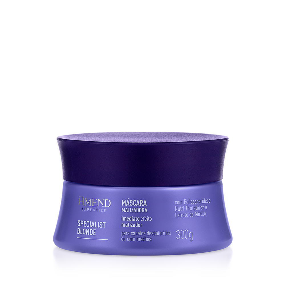 Máscara Matizadora Amend Expertise Specialist Blonde 300g