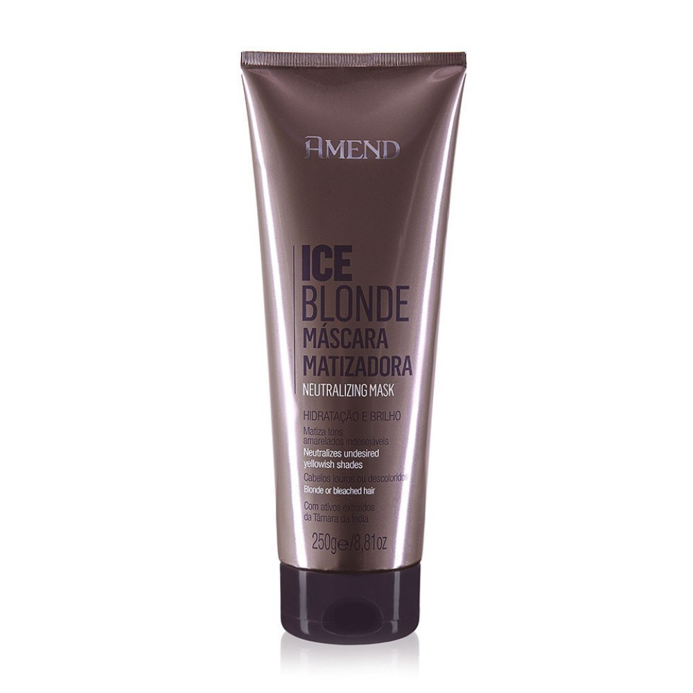 Mascarilla Matizadora Amend Ice Blonde 250 g
