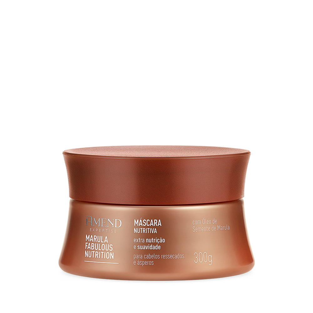 Máscara Nutritiva Amend Expertise Marula Fabulous Nutrition 300g