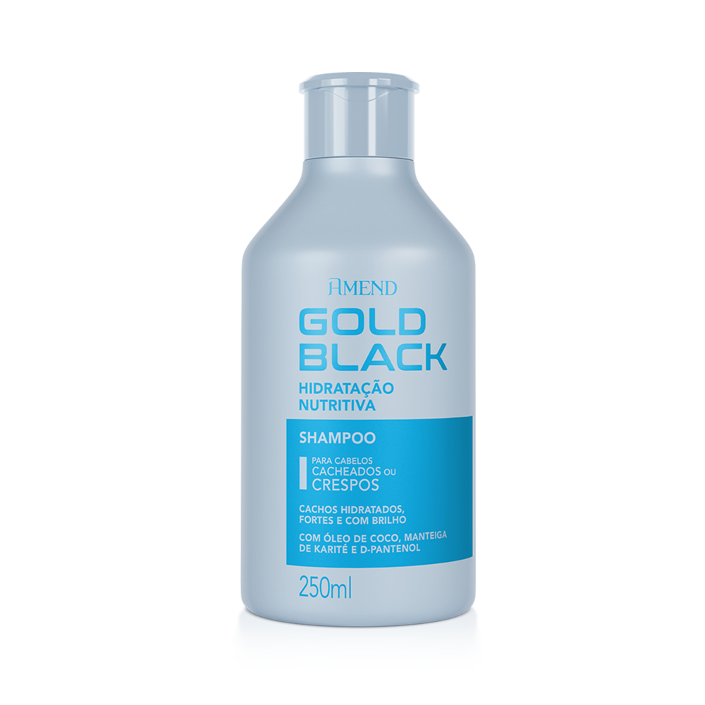  Amend Gold Black Hidratação Nutritiva Shampoo 250ml